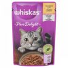 Whiskas Pure Delight teljes értékű nedves eledel felnőtt macskáknak csirkével aszpikban 85 g