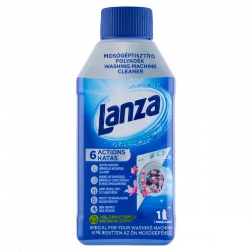 Lanza mosógéptisztító folyadék 250 ml