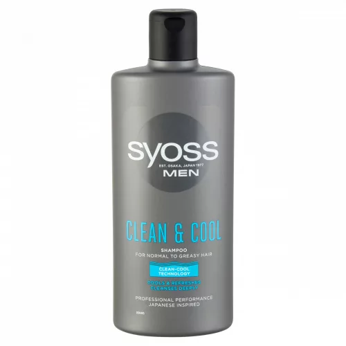 Syoss sampon Men 440ml Clean&Cool