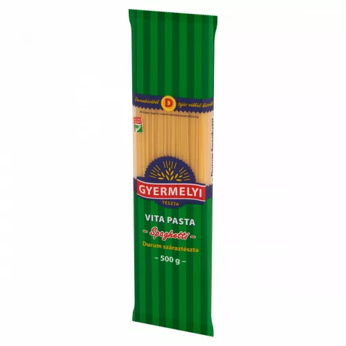 Gyermelyi Vita Pasta Spaghetti durum száraztészta 500 g