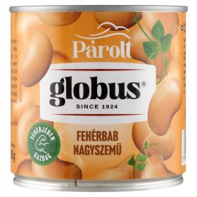 GLOBUS KONZERV Fehérbab óriás fémd. 326g/285g TZ.