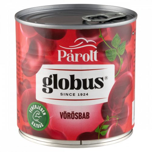 GLOBUS KONZERV Vörös Kidney bab fémd. 326g/285g TZ.