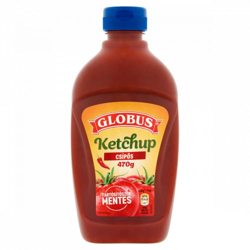 Globus csípős ketchup 470 g