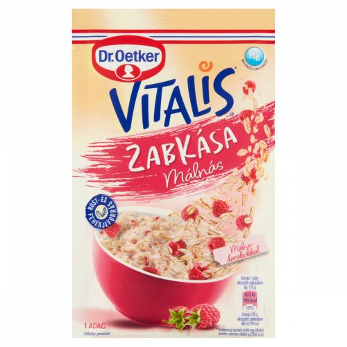 Dr. Oetker Vitalis málnás zabkása alappor 53 g