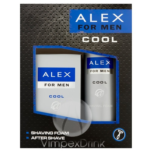 Alex Dísz. After shave 100ml + Borotva 200ml Cool