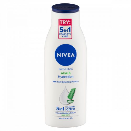 Nivea testápoló tej 400ml Aloe&Hydration