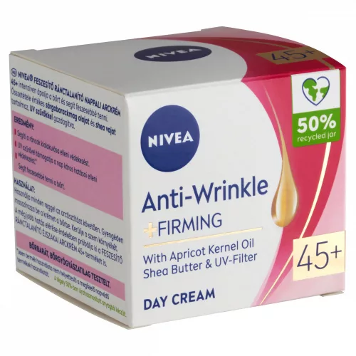 Nivea arckrém 50ml A.Wrinkle 45+ nap.
