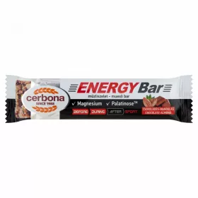Cerbona Energy Csokoládés-mandulás müzliszelet 35g