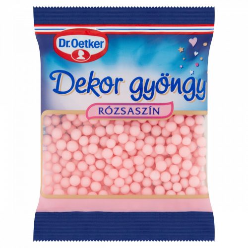 Dr. Oetker rózsaszín dekor gyöngy 30 g