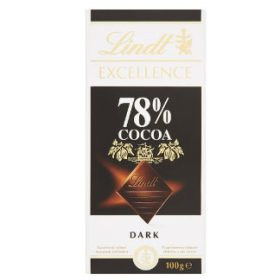Lindt Excellence 78% Cocoa étcsokoládé 100g