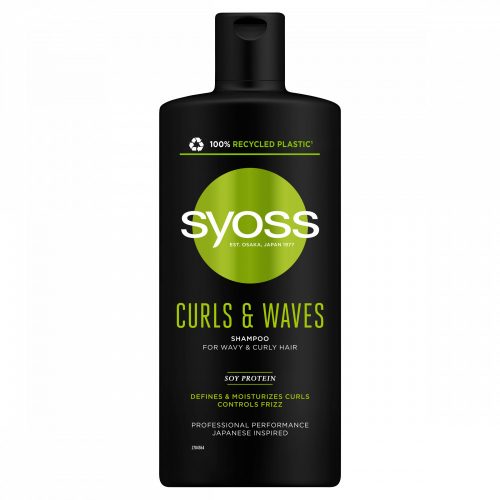 Syoss Curls & Waves sampon 440 ml