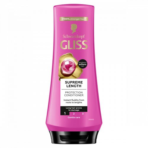 Gliss Supreme Length hajbalzsam biotin komplex-szel és bazsarózsa-kivonattal 200 ml