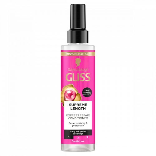 Gliss Supreme Length Express Repair hajbalzsam biotin komplex-szel + bazsarózsa-kivonattal 200 ml