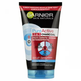   Garnier SN PureActive 3in1 (fekete) tisztító maszk 150ml problémás,zsíros bőrre