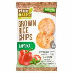 Rice Up Rizs Chips Paprikás 60g /24/