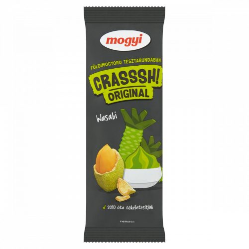 Mogyi Crasssh! Original pörkölt földimogyoró wasabis tésztabundában 60 g