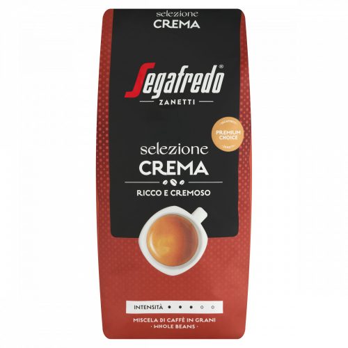 Segafredo Zanetti Selezione Crema szemes pörkölt kávé 1000 g