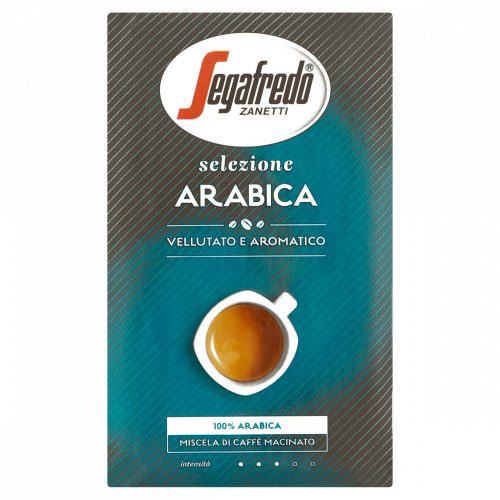 Segafredo Zanetti Selezione Arabica őrölt, pörkölt kávé 250 g