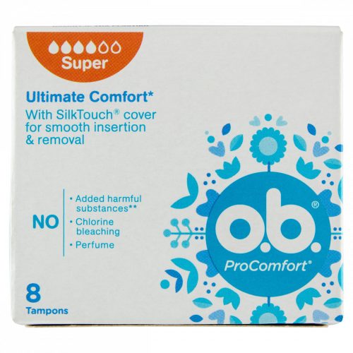 o.b. ProComfort Super tampon 8 db