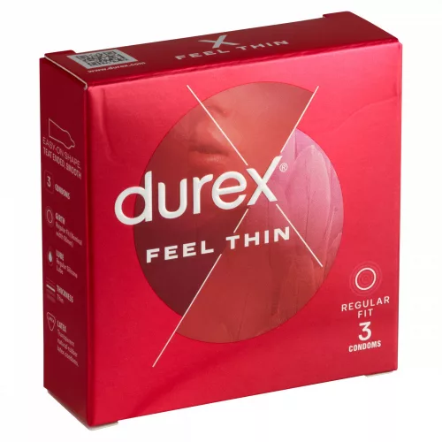 Durex óvszer 3db Feel Thin