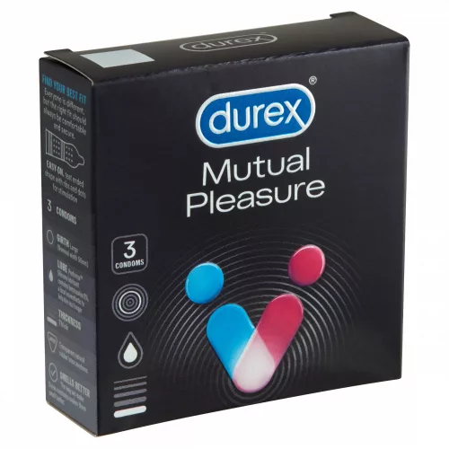 Durex óvszer 3db Mutual Pleasure