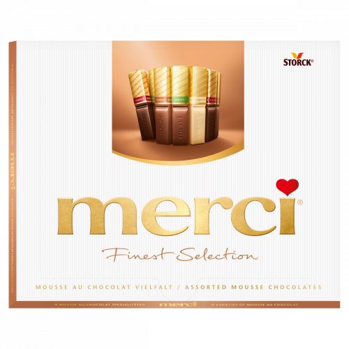 Merci Finest Selection 4 habkrémes csokoládékülönlegesség 210 g