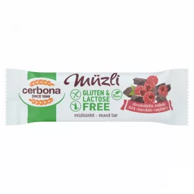 Cerbona GM étcsokis-málnás müzliszelet 35g/20/