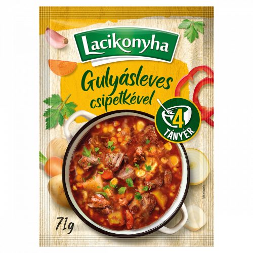 Lacikonyha gulyásleves csipetkével 71 g