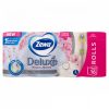 Zewa Deluxe Blossom Moments toalettpapír 3 rétegű 16 tekercs