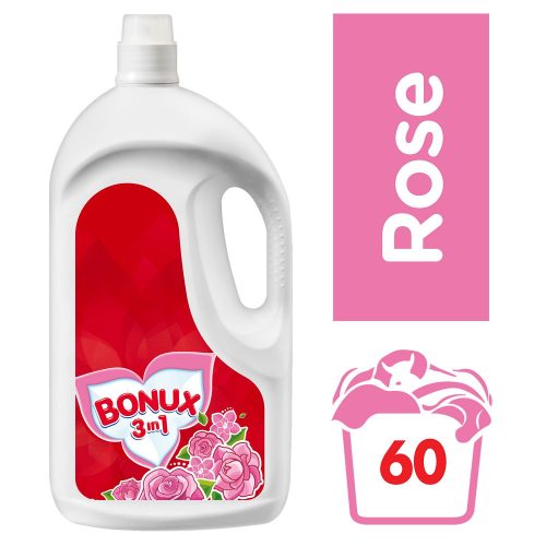 Bonux mosószer 3,575l  Rose 65 mosás