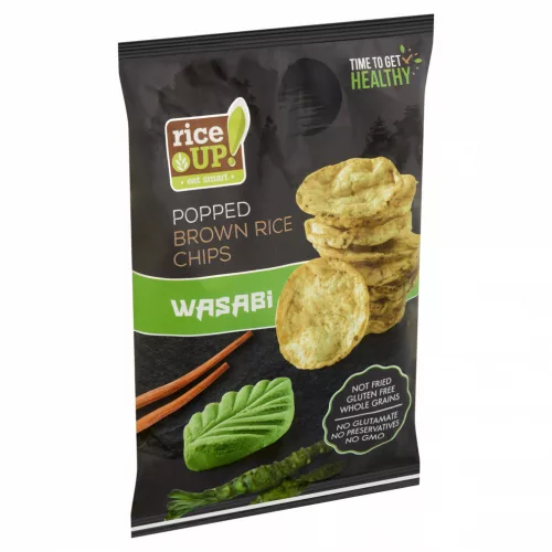 Rice Up Rizs Chips Wasabi íz. 60g /24/
