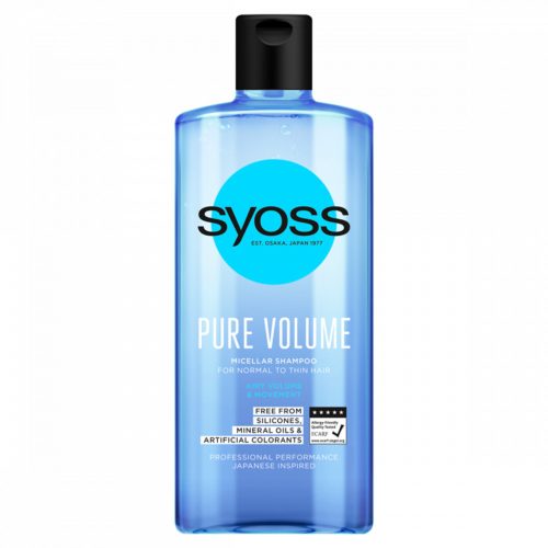 Syoss Pure Volume dúsító sampon 440 ml