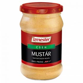 Ízmester Mustár cseh 288g