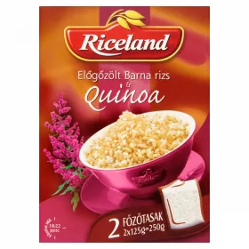 RICELAND PARB.BARNA RIZS & QUINOA 250G!