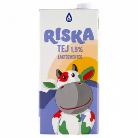 RISKA UHT Tej 1,5% 1L Laktózmentes!18%