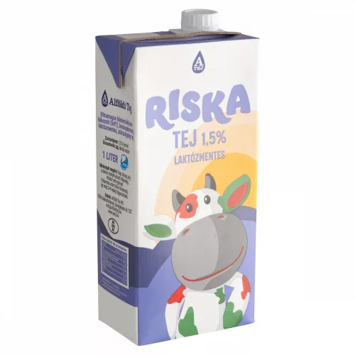 RISKA UHT Tej 1,5% 1L Laktózmentes!18%