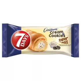 7 Days Croissant Vanília krém keksz darab. 60g /20/
