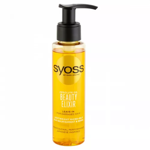 Syoss abszolút hajolaj Beauty elixir 100ml