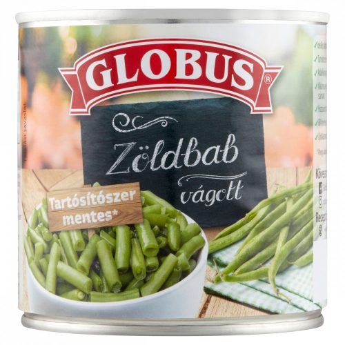 Globus vágott zöldbab 400 g