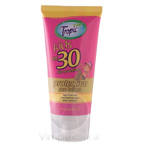 Sun Tropic naptej Kids SPF30 100ml Trotube30k