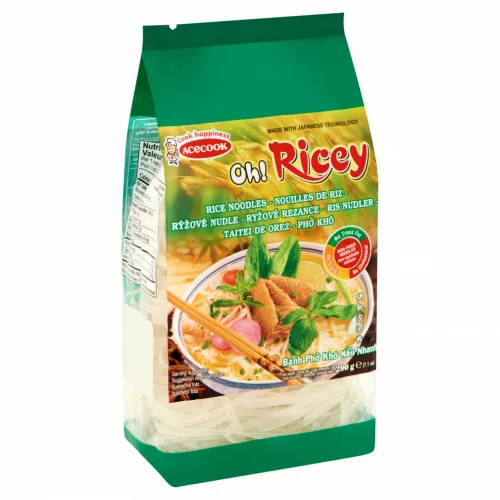 Acecook OH!Ricey Rizstészta Széles metélt 200g
