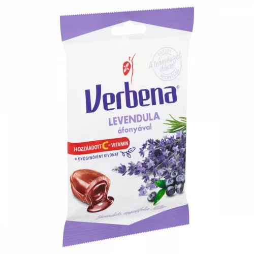 Verbena töltött cukorka levendula 60g