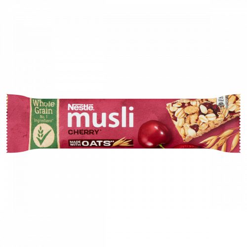 Nestlé Musli meggyes müzliszelet reggelihez 35 g