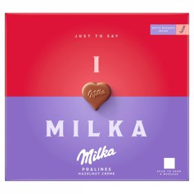 MILKA I LOVE Mogyorókrémes 110g /10/