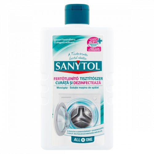 Sanytol mosógép fertőtlenítő tisztítószer 250 ml