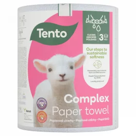 Tento Complex 3 in 1 Háztartási törlő 3rét. 55m új