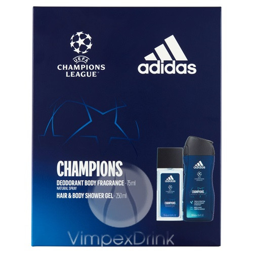 Adidas Cs.UEFA 9 DNS75ml+Tus.250ml