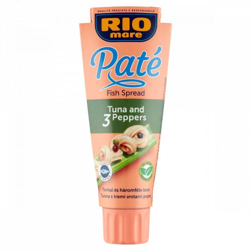 Rio Mare Paté tonhalpástétom zöldborssal, rózsaborssal és feketeborssal 100 g