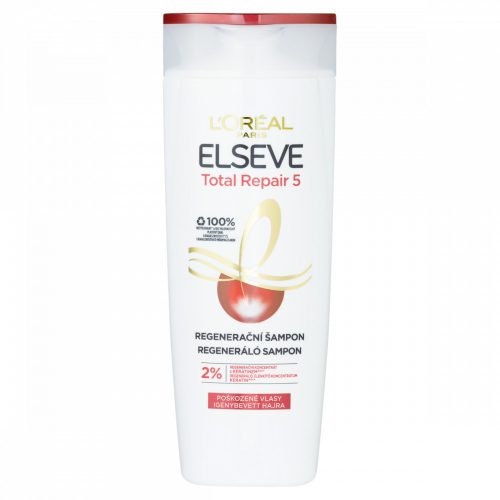 ĽOréal Paris Elseve Total Repair 5 Regeneráló Sampon 400 Ml