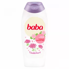 Baba tusfürdő 400ml Bodza és Rózsavíz